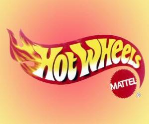 пазл Hot Wheels логотип от Mattel